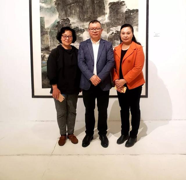 未君书院师生8人中国画展在北京山水美术馆隆重开幕