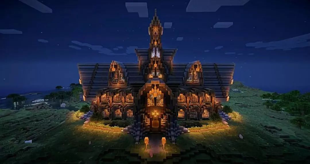 我的世界里的老酒馆大神手里的新房子反而越脏越有感觉