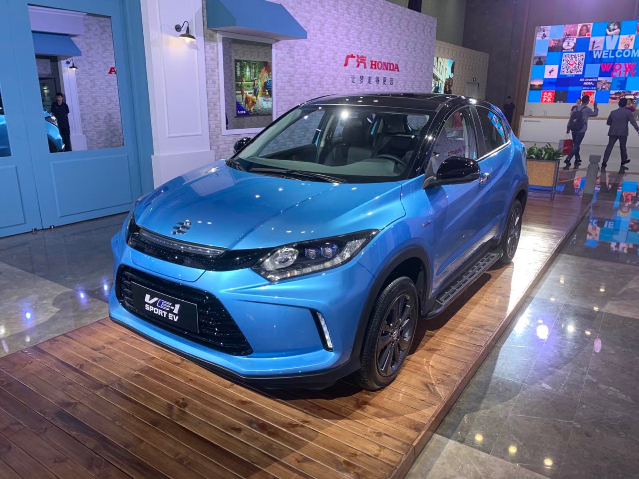 广汽本田纯电动suv ve-1 起售15.98万