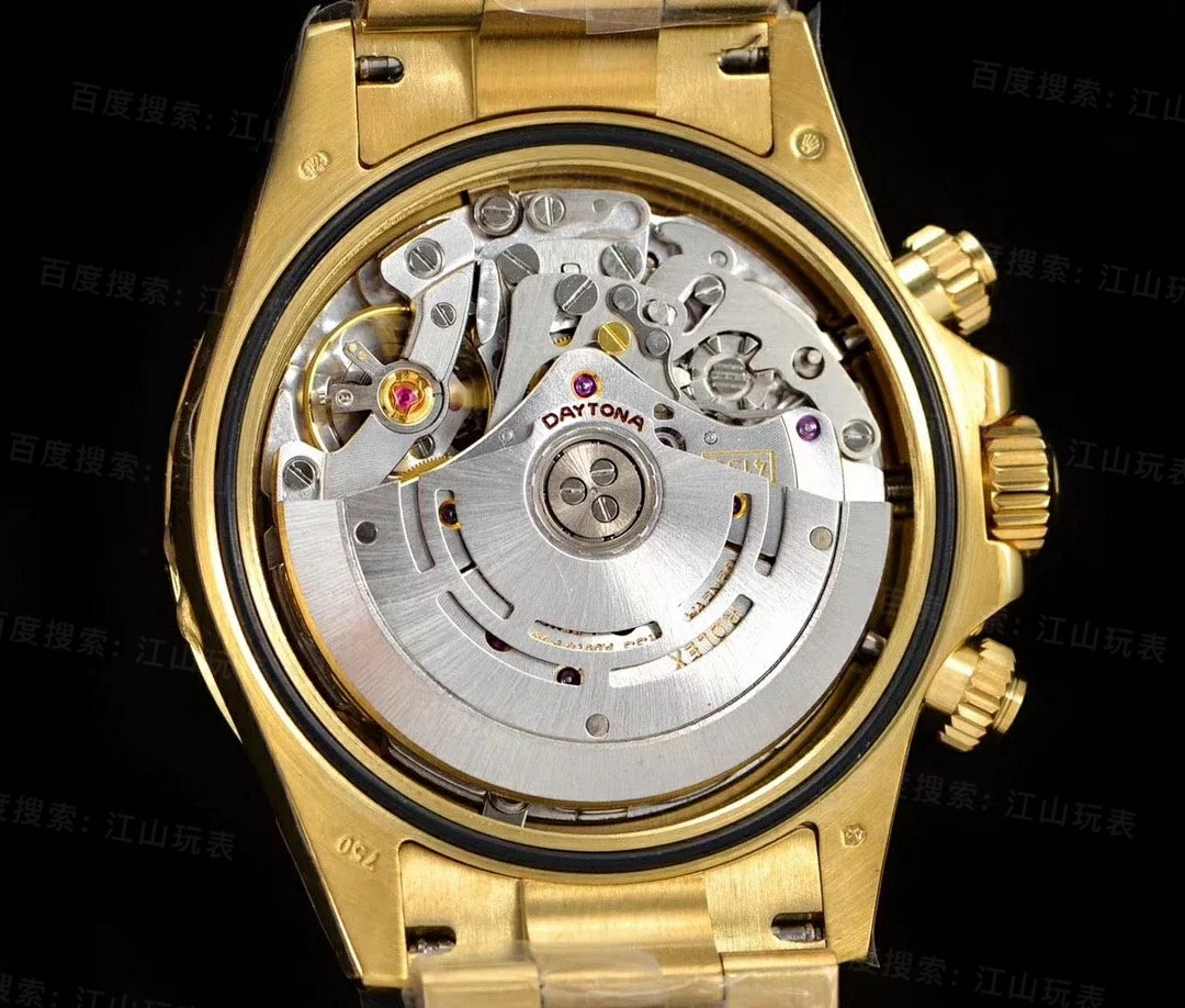 江山玩表:n劳力士迪通拿金绿迪腕表评测_机芯