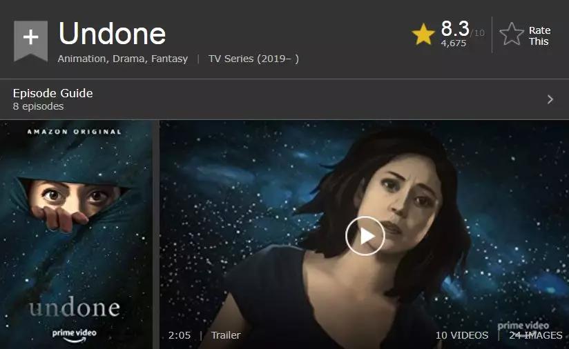 瑞云资讯爱死机之后又一高分动画剧集undone