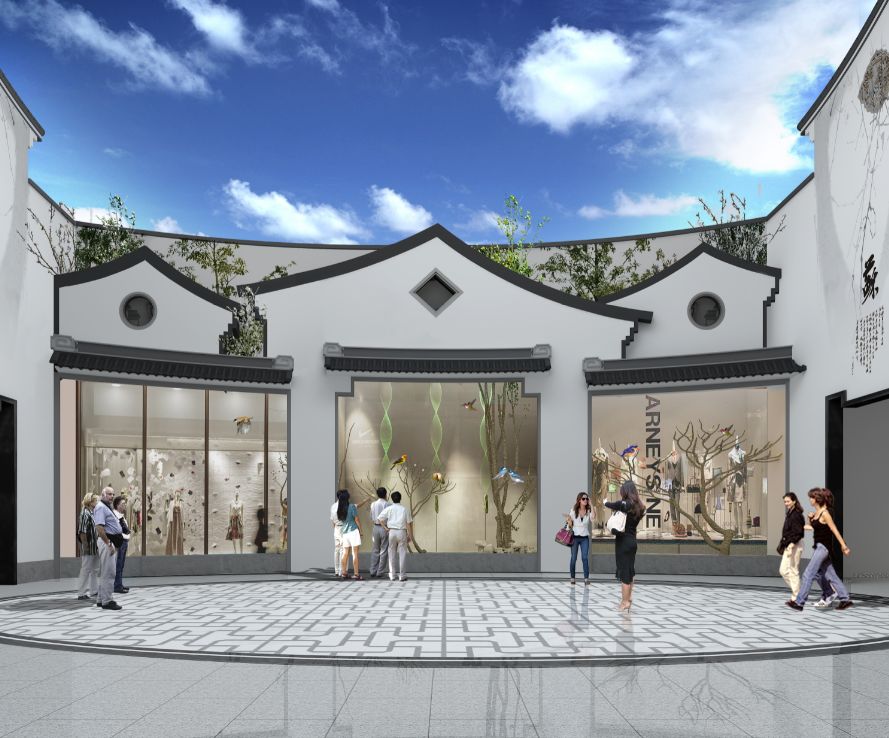 国潮崛起新中式风格的购物中心你见过吗