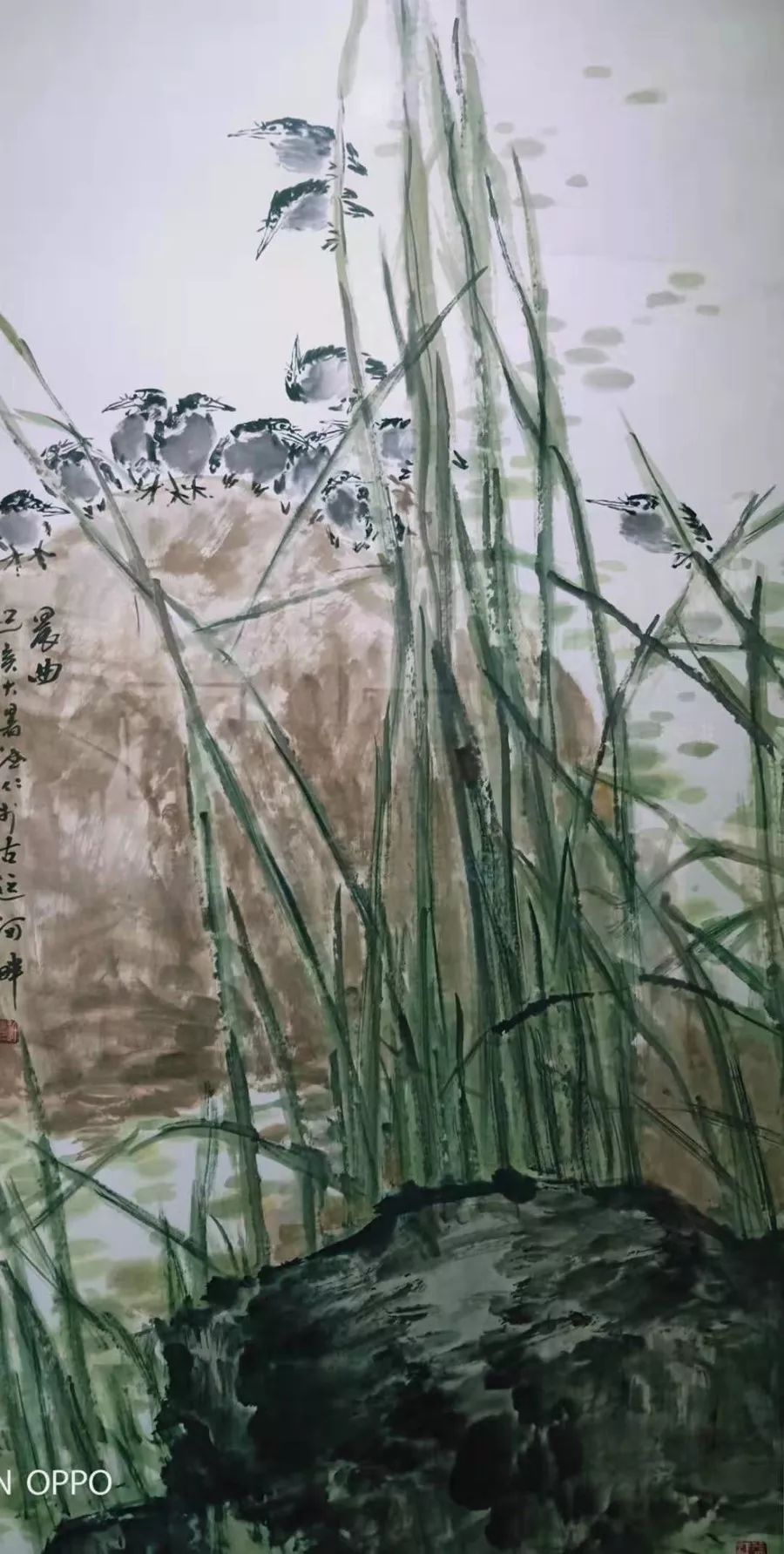 书画南北方无锡优秀花鸟画展开幕