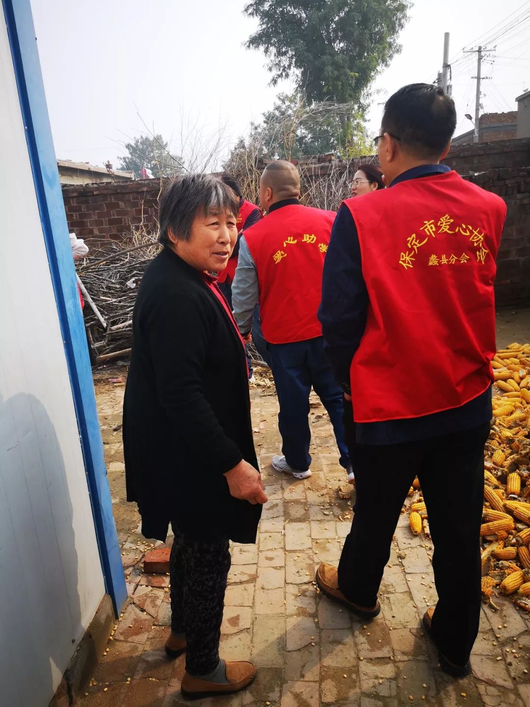 志愿者代表一行来到蠡县中学蠡吾镇留史镇大百尺镇万安镇辛兴镇