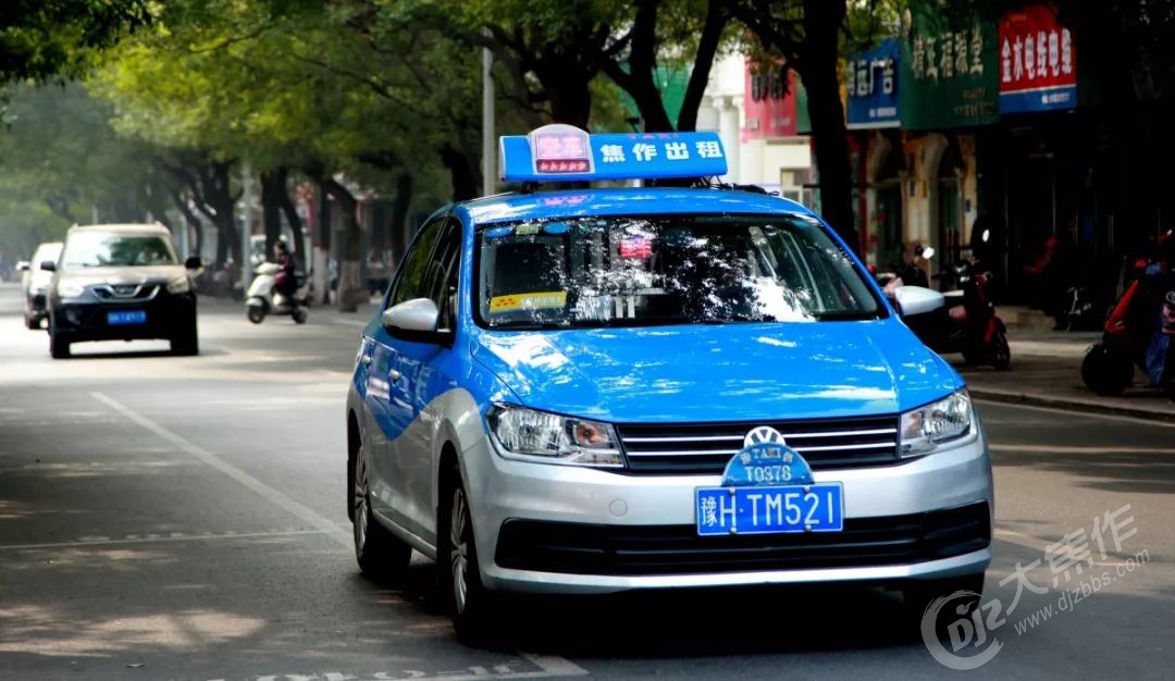 焦作出租车行业打造城市流动风景线!