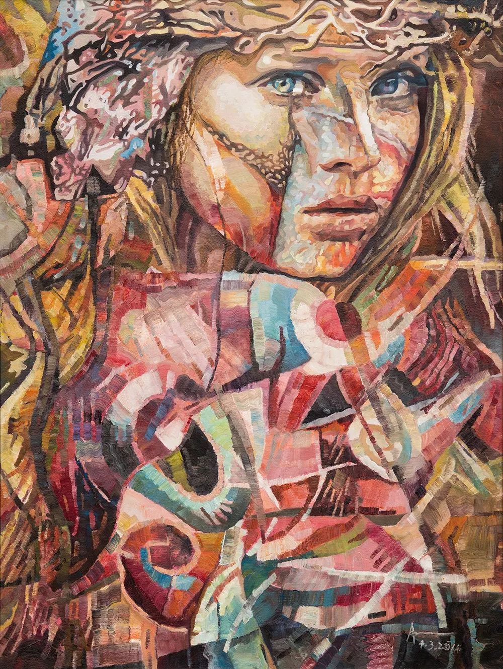 艺术衍生品赏析appreciation of art derivatives新创意派画家王维安