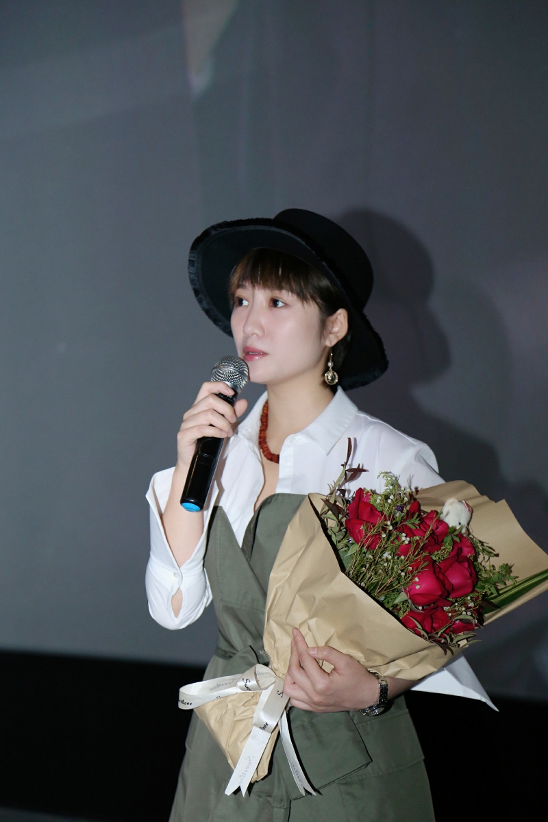 恋恋不舍上海路演导演李珈西开心南方观众喜欢这部北方电影