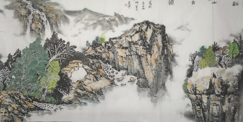 画家李建博艺术简介及作品欣赏