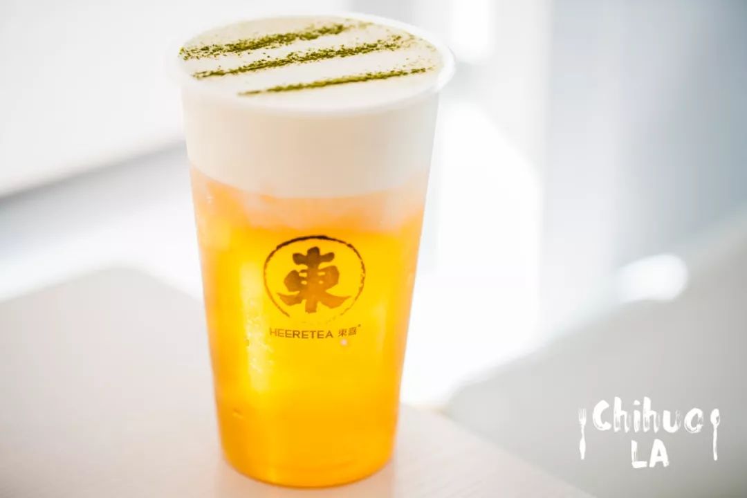一个茶包一杯茶ins小红书吹爆的芝士奶盖茶鼻祖东喜茶洛杉矶新店来了