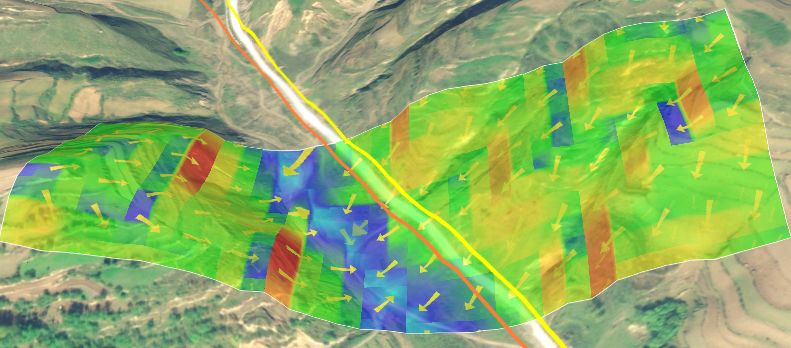 图6156161坡度坡向分析3.