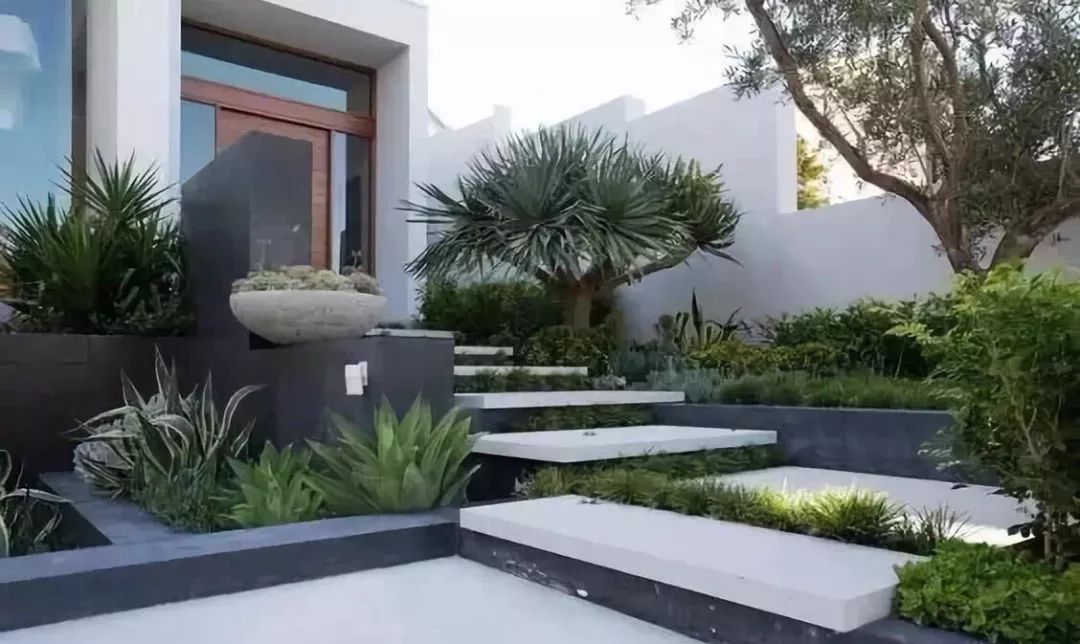 坡地庭院高差处理的细节之美