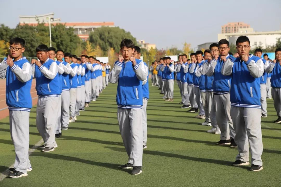 河西学院2019级军训表演科目花絮