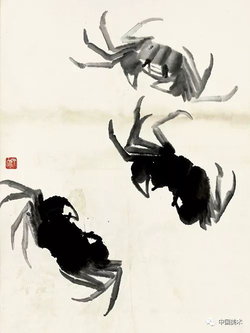 秋风起蟹脚肥赏齐白石的36幅高清螃蟹图