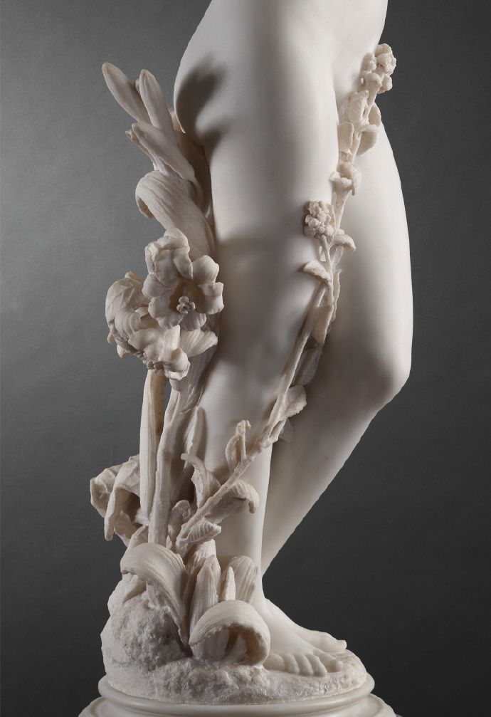 细腻柔美的人体orazioandreoni大理石雕塑