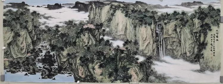 国际高端签约书画家陈宝亮