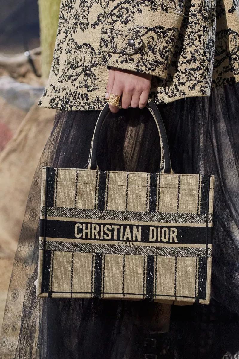 放大直击美丽的迪奥dior2020春夏秀中的大包袋