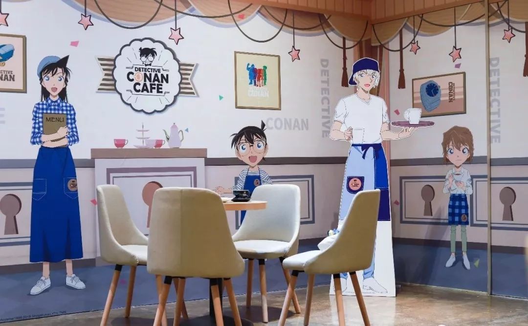 柯南主题咖啡店进驻广州重庆用创意设计致敬经典