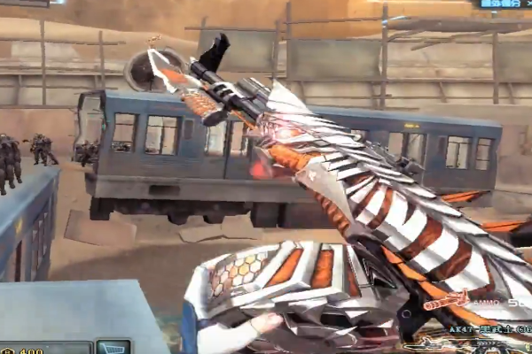 穿越火线全新黑武士皮肤上线颜色大变样网友氪金的力量