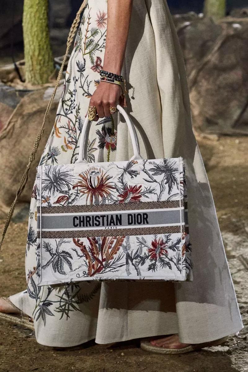 放大直击美丽的迪奥dior2020春夏秀中的大包袋