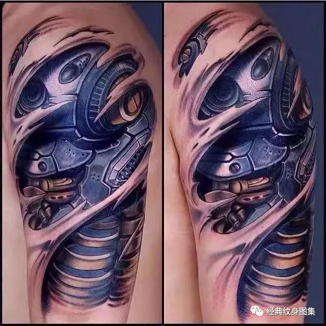 机械纹身素材