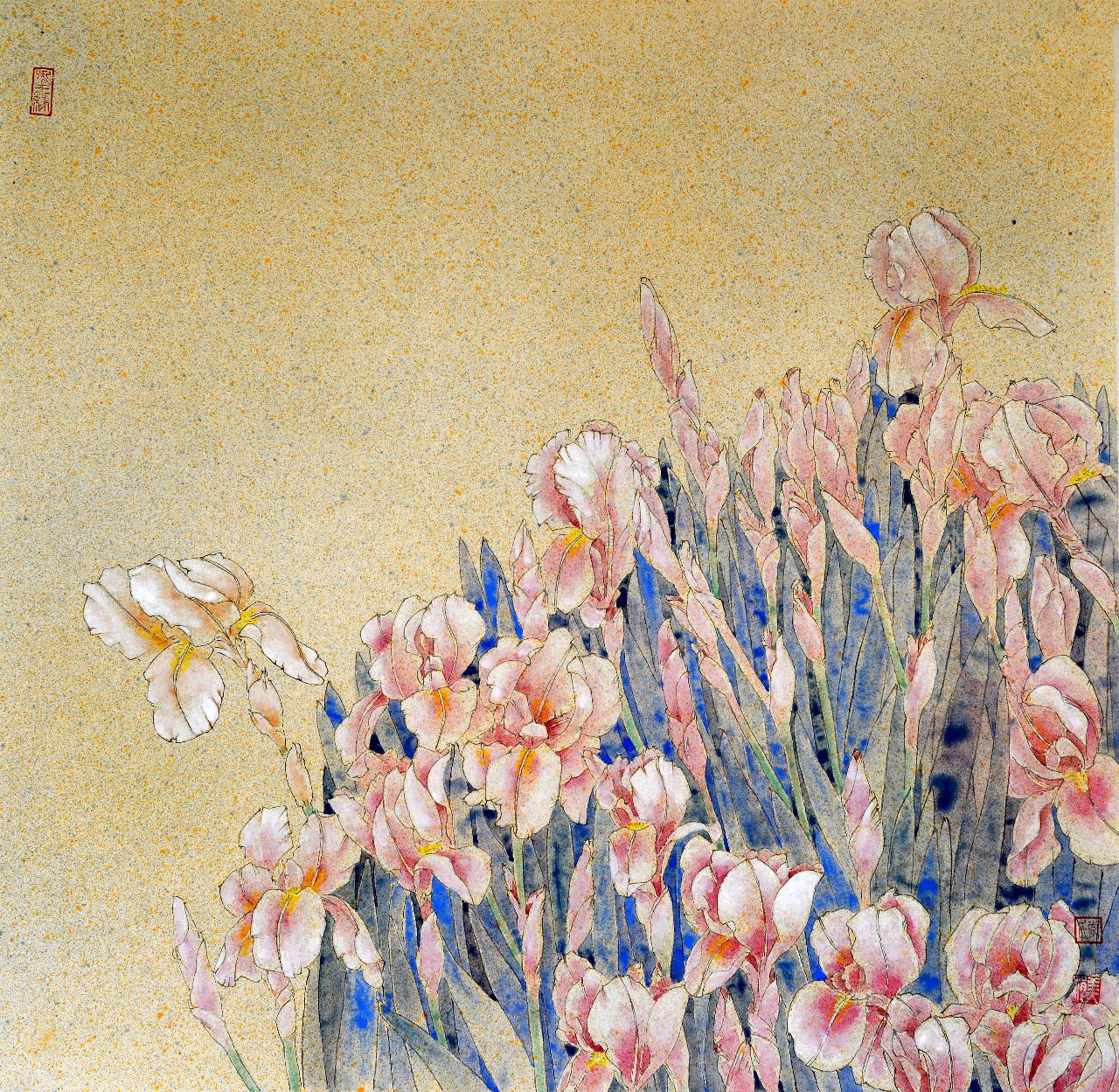 精工富丽晋善晋美常美娟和她的中国工笔绘画