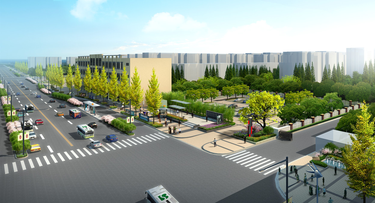 【素材】街道景观效果:明明看上去都差不多,凭什么我不过?