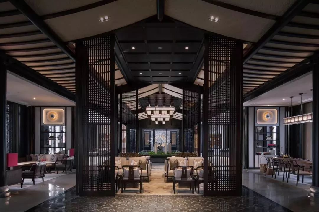 中式古建会所斑驳岁月浮沉春秋