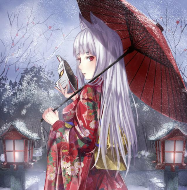 动漫头像活泼开朗的和风美少女平凡的笑容让人倍感温暖充满了正能量