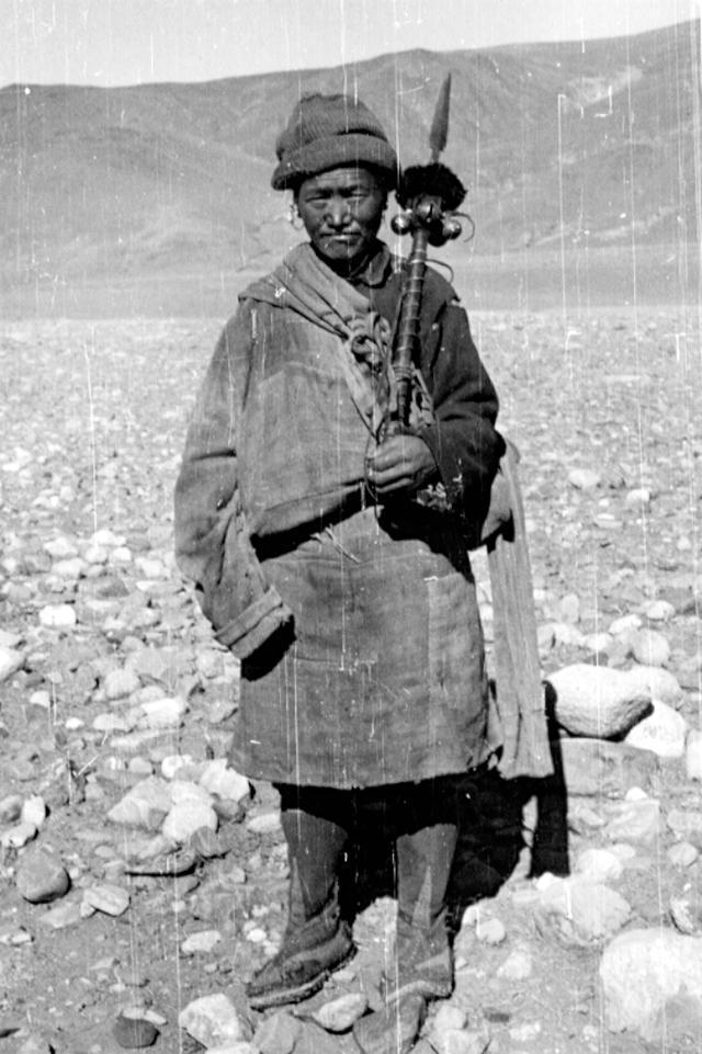 老照片1943年民国时期的西藏