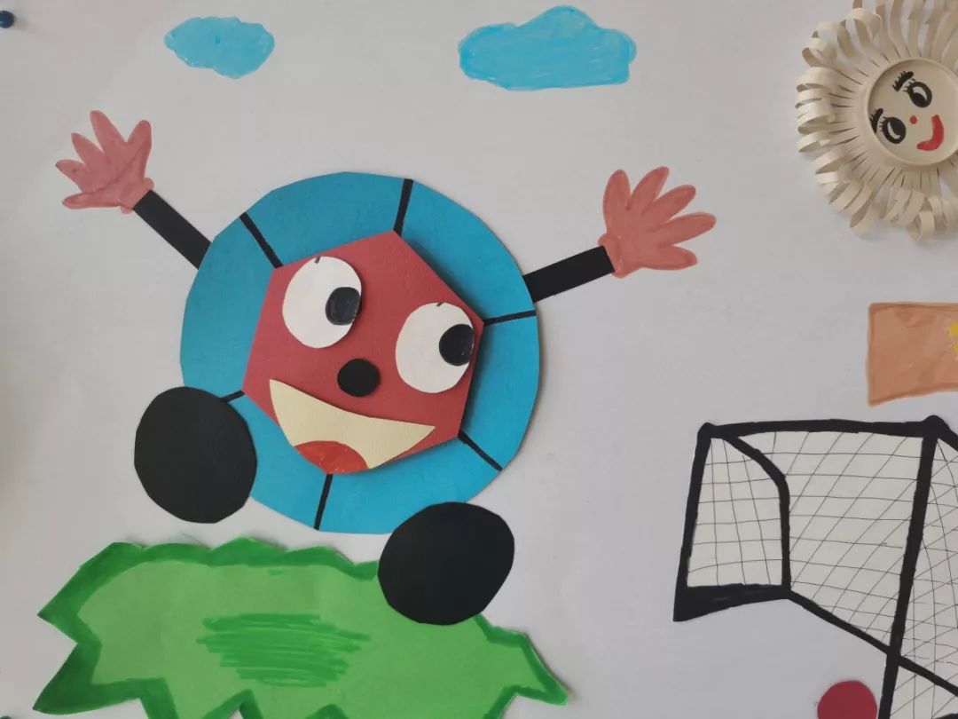 绿茵场上撒梦想艺术足球展雄姿记向阳小学北校区体育节之趣做足球展
