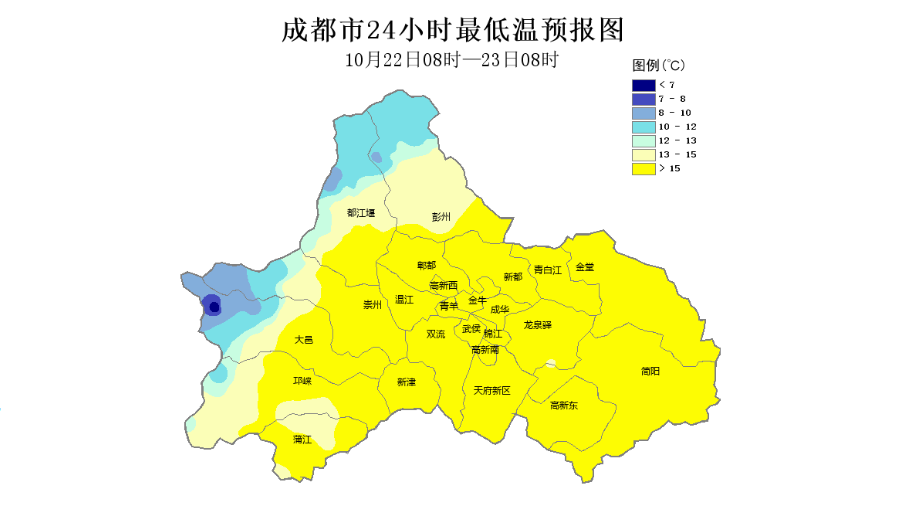 气温秋季大甩卖冷空气马上到成都本周低至12