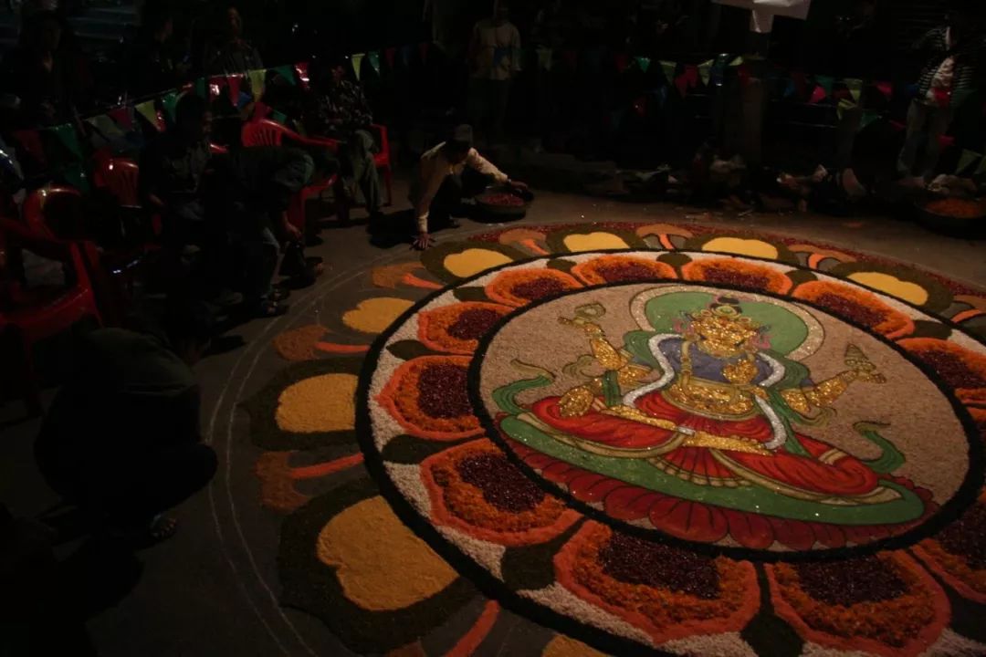 尼泊尔灯节图片