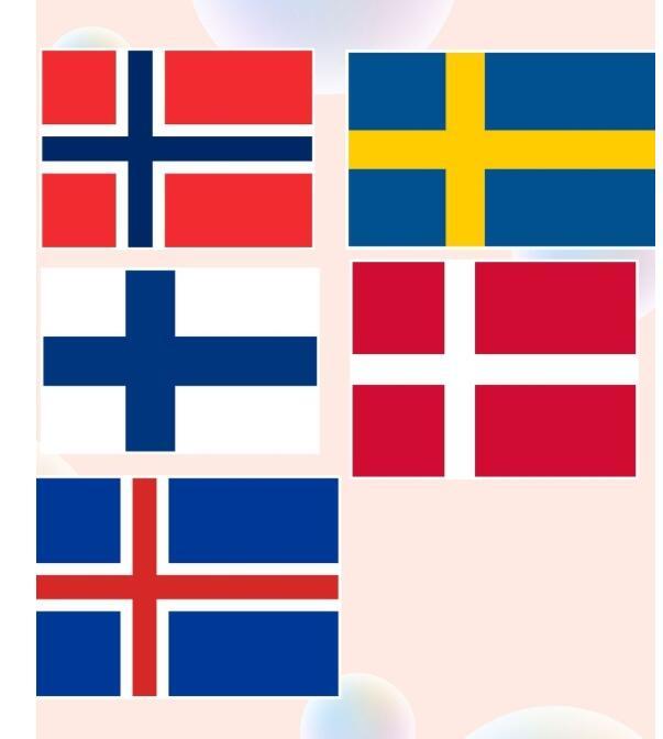 地理课的噩梦之一 北欧五国的国旗图案为什么非常相似 国家