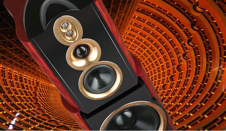 君悦音响gh15落地扬声器清晰透切细腻