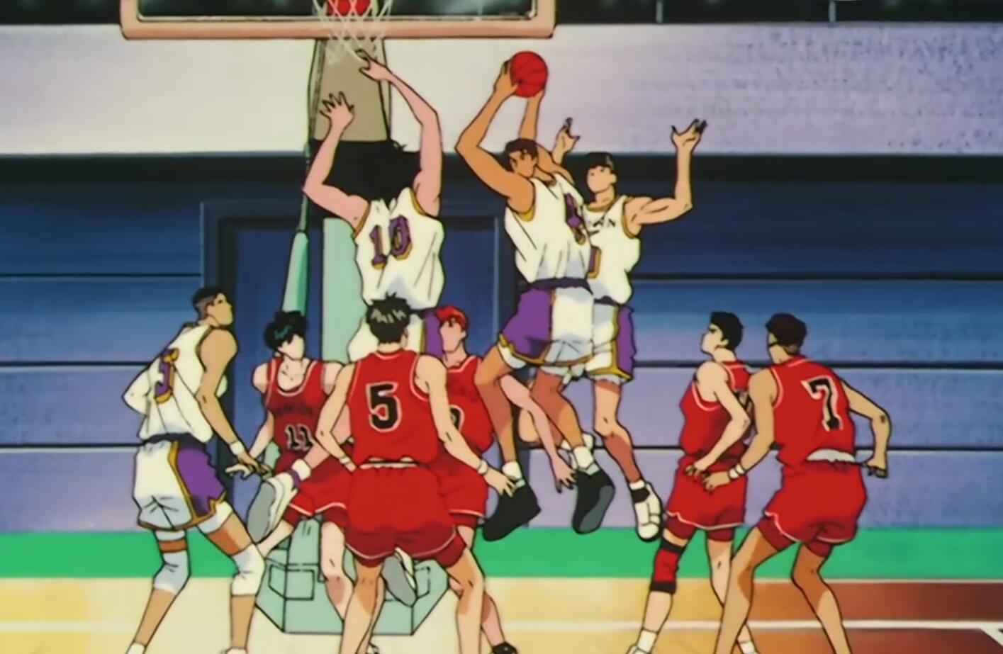 湘北vs海南赤木有事离开流川枫开始崭露头角是金子总会发光