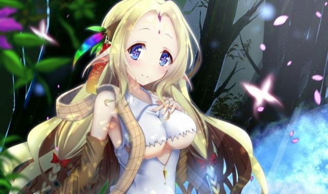 盘点动漫中可爱迷人的精灵族少女让你抱一个带回家你会选谁