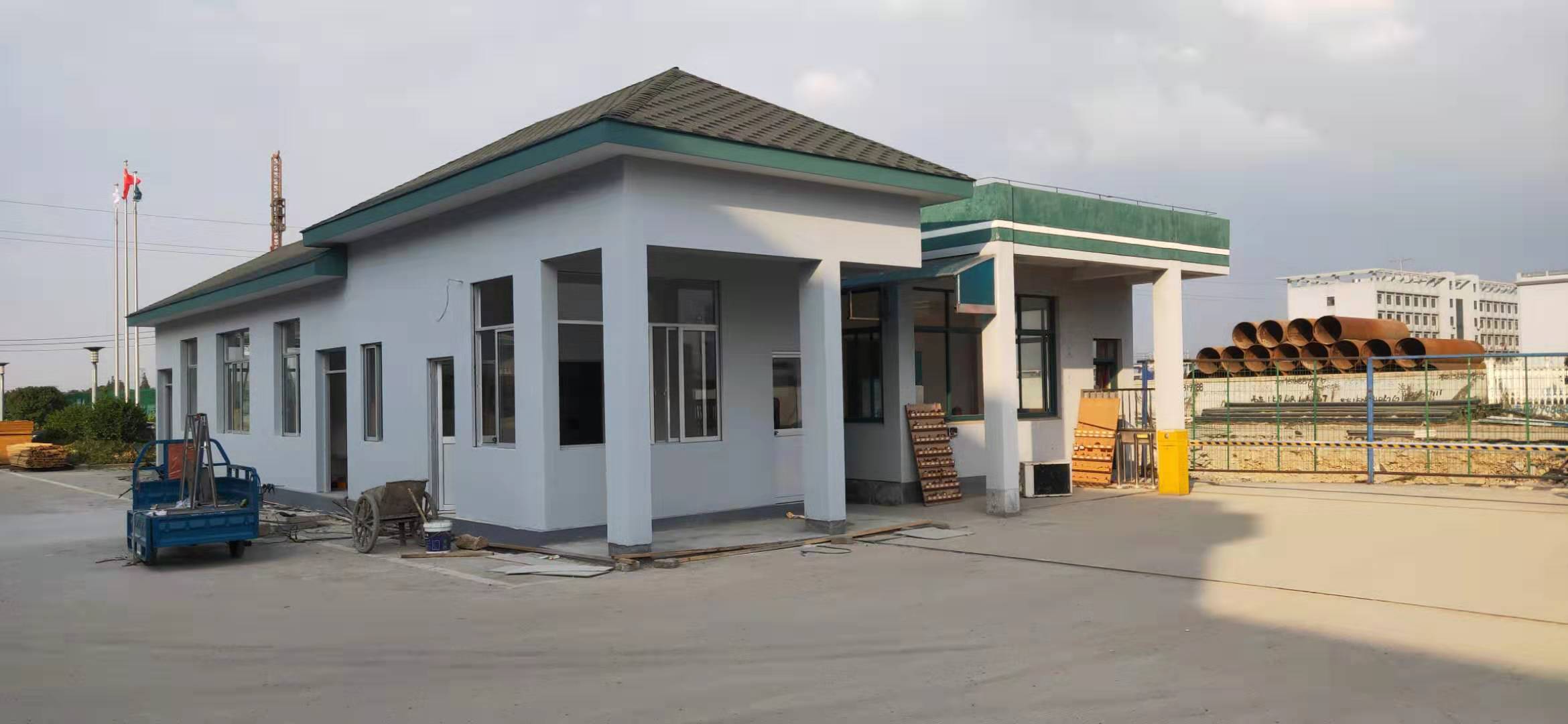 山前桥轻钢环保门卫室