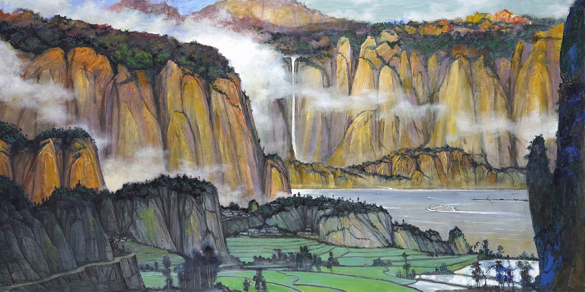 "倾情山河·深耕时光:朱曜奎艺术展"于中国国家博物馆隆重举行