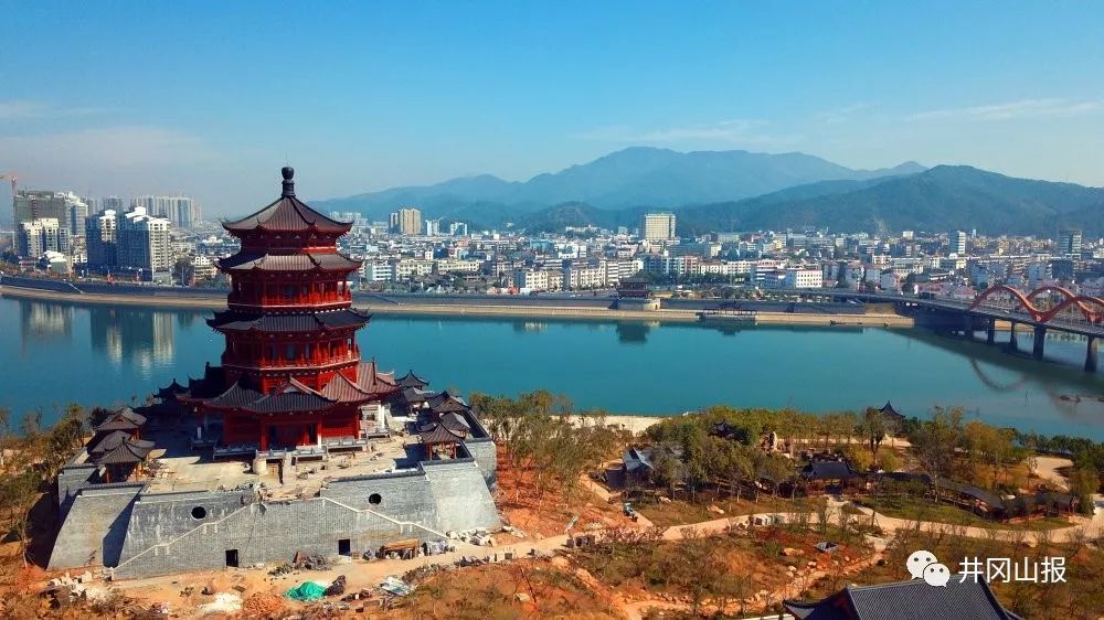 吉水人看无人机空中探访全国唯一进士文化园