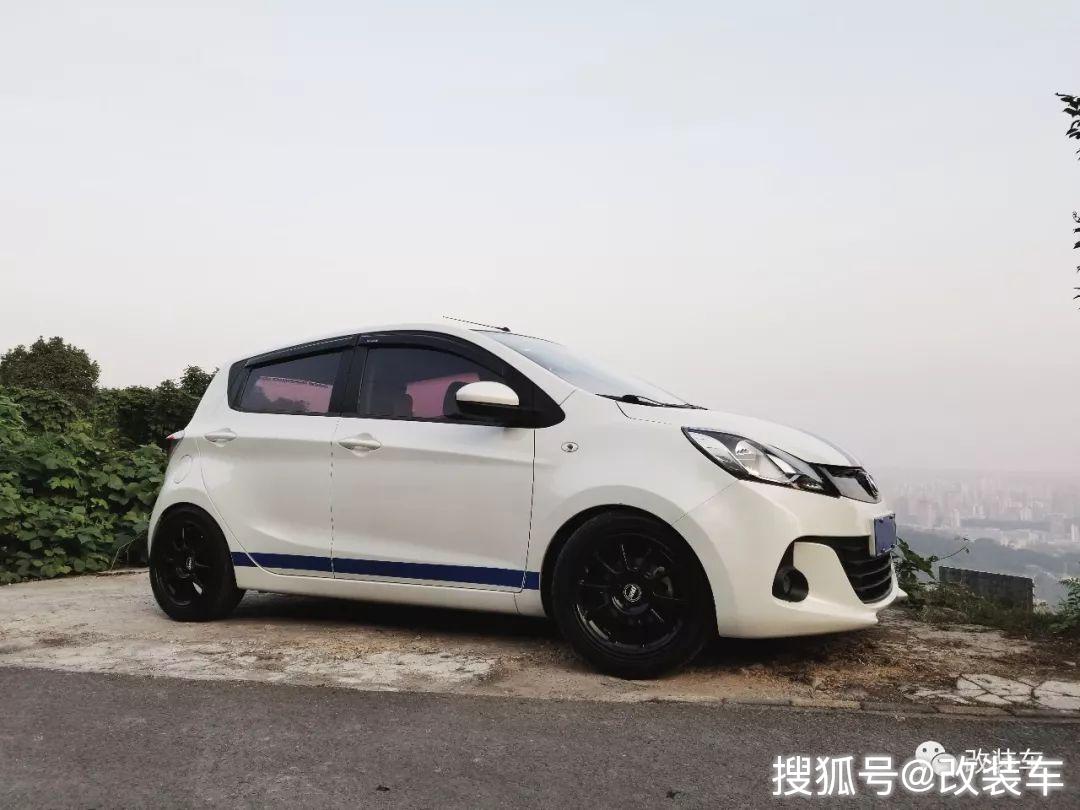 长安奔奔也能玩改装,车主展示超强diy动手能力!