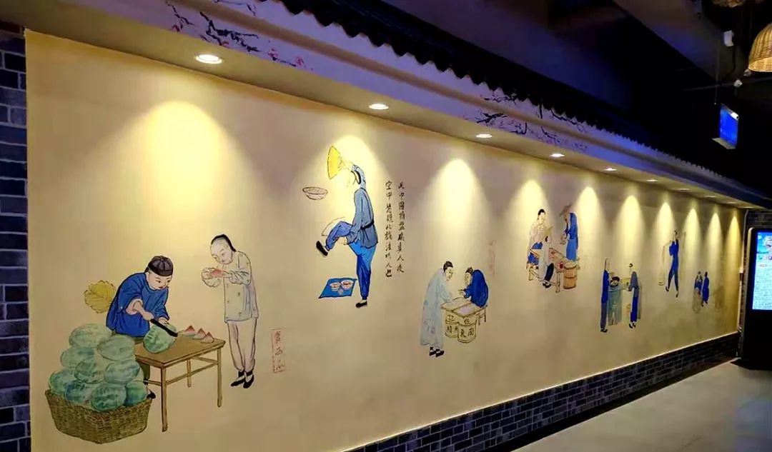 独家探营城北一菜市场变身古风集市一站式购物美食体验