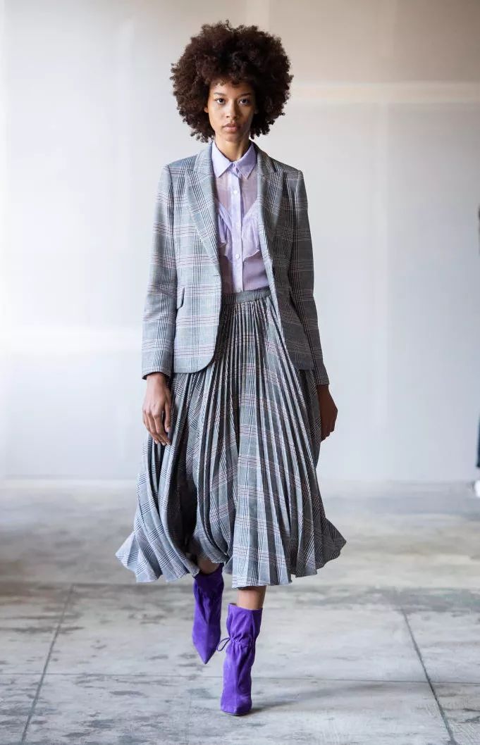 2020春夏女装流行趋势创新格纹