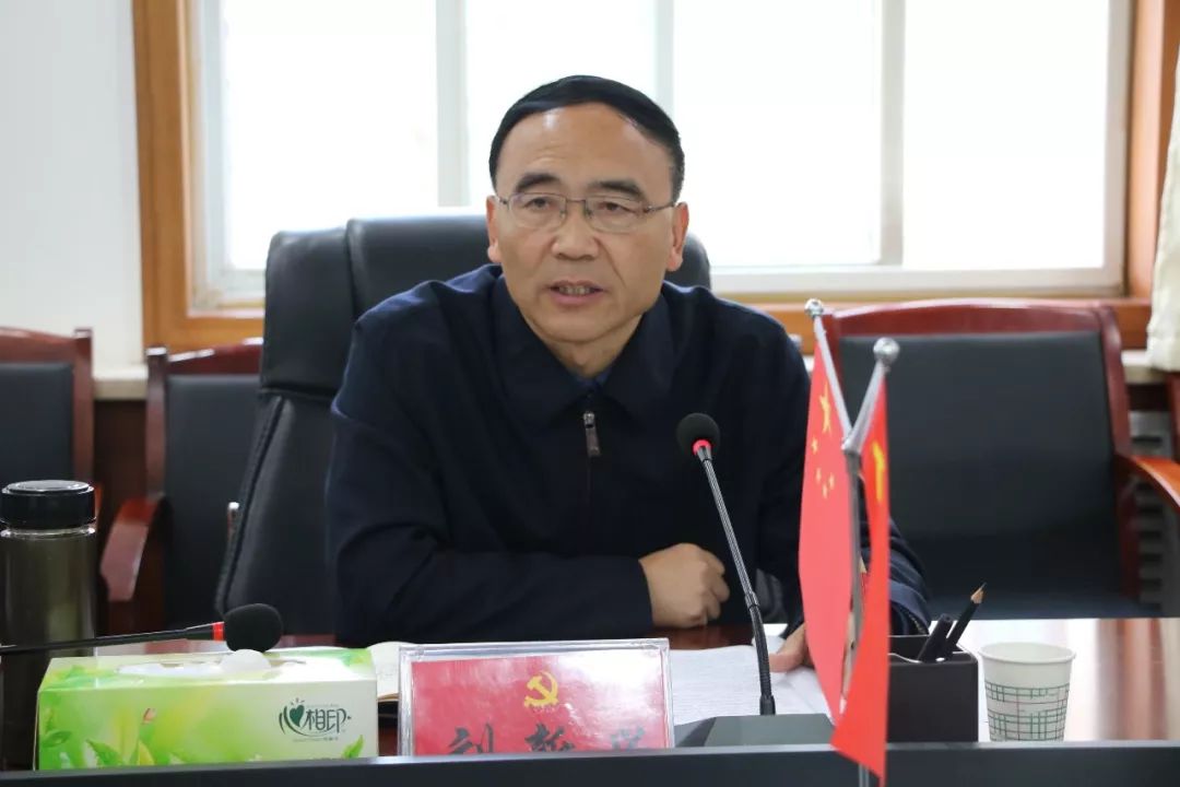 和徐国健就市委巡回指导工作情况的汇报后,刘新兴对旬邑县"不忘初心