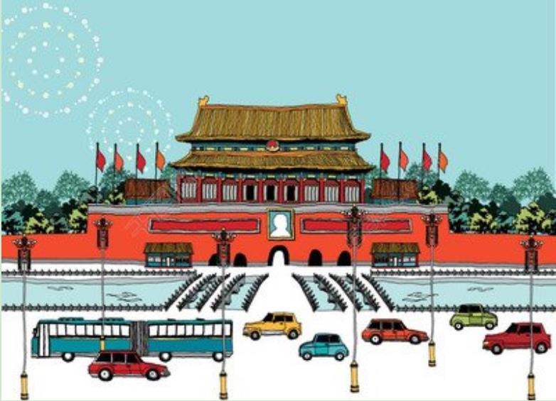 你知道北京天安门前的这段路叫什么名字吗 长安