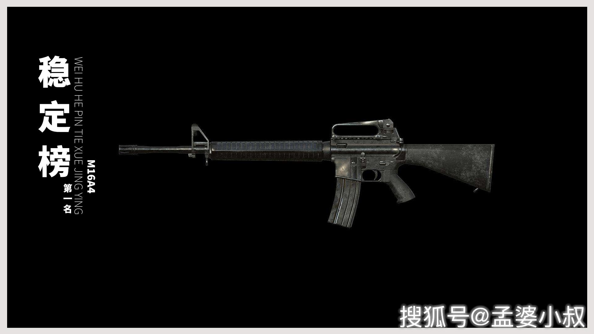 和平精英枪械稳定性排名m416上榜谁才是第一名呢