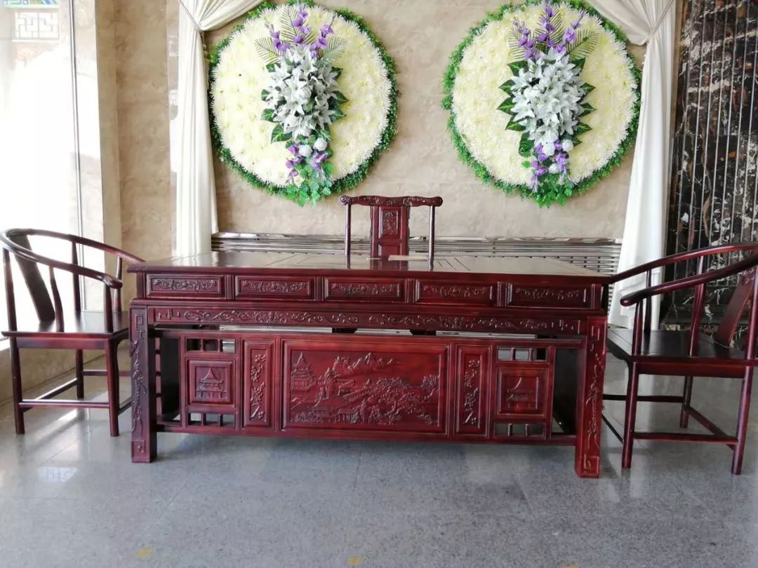 告别厅签到桌发灰休息室内的饮水机环境舒适的发灰休息室祭思院骨灰楼