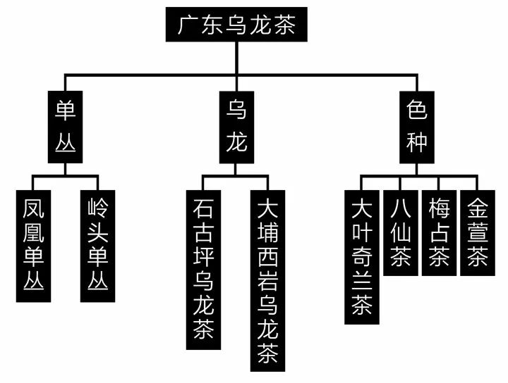 送你三张图,教你快速掌握乌龙茶体系