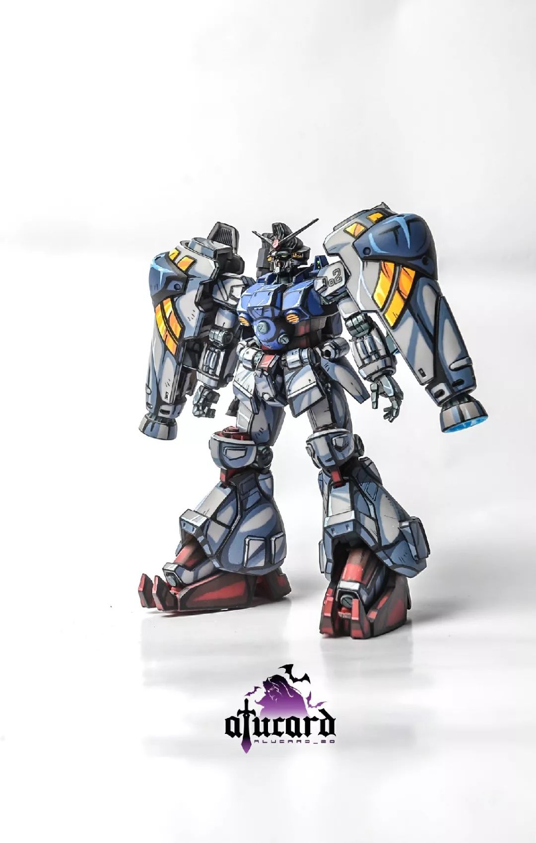 gp01gp02加入最爱高达0083二次元涂装集结完毕