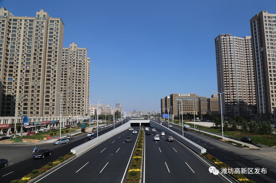 潍县中路高新区段正在收尾