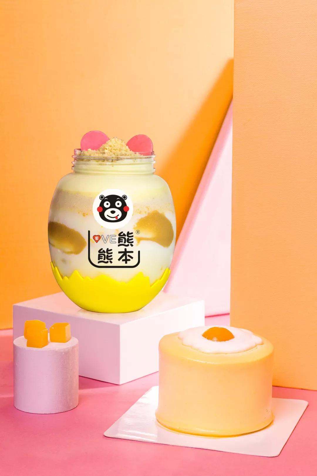 爱熊本熊甜品,精致的外表,香甜的气味,疯狂诱惑你!